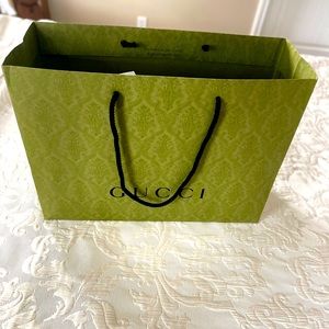 Authentic empty Gucci bag